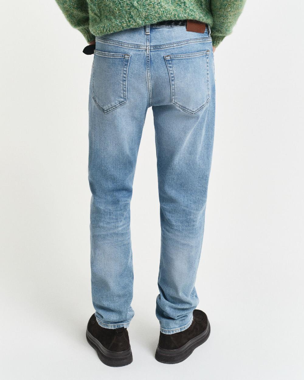 Gant Regular Fit Jeans Light Blue Vintage