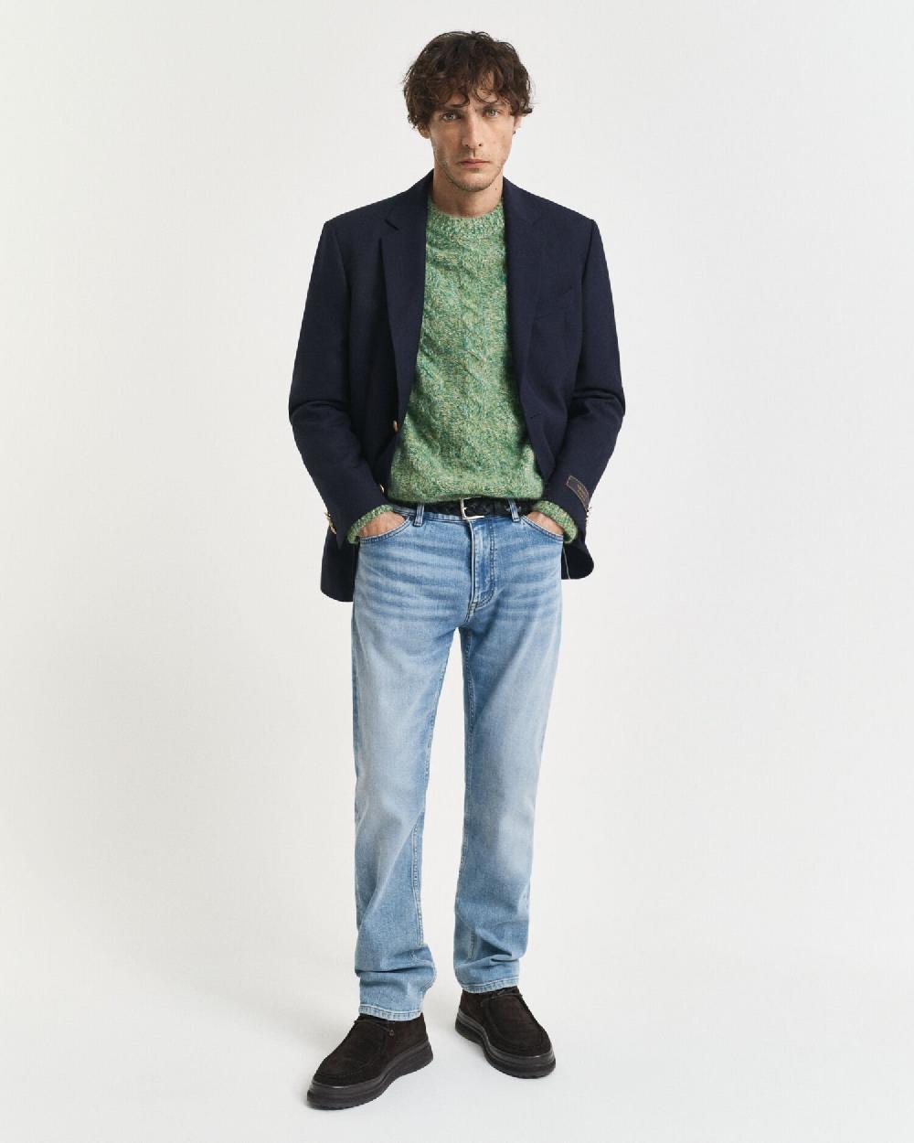 gant Regular Fit Jeans light blue vintage