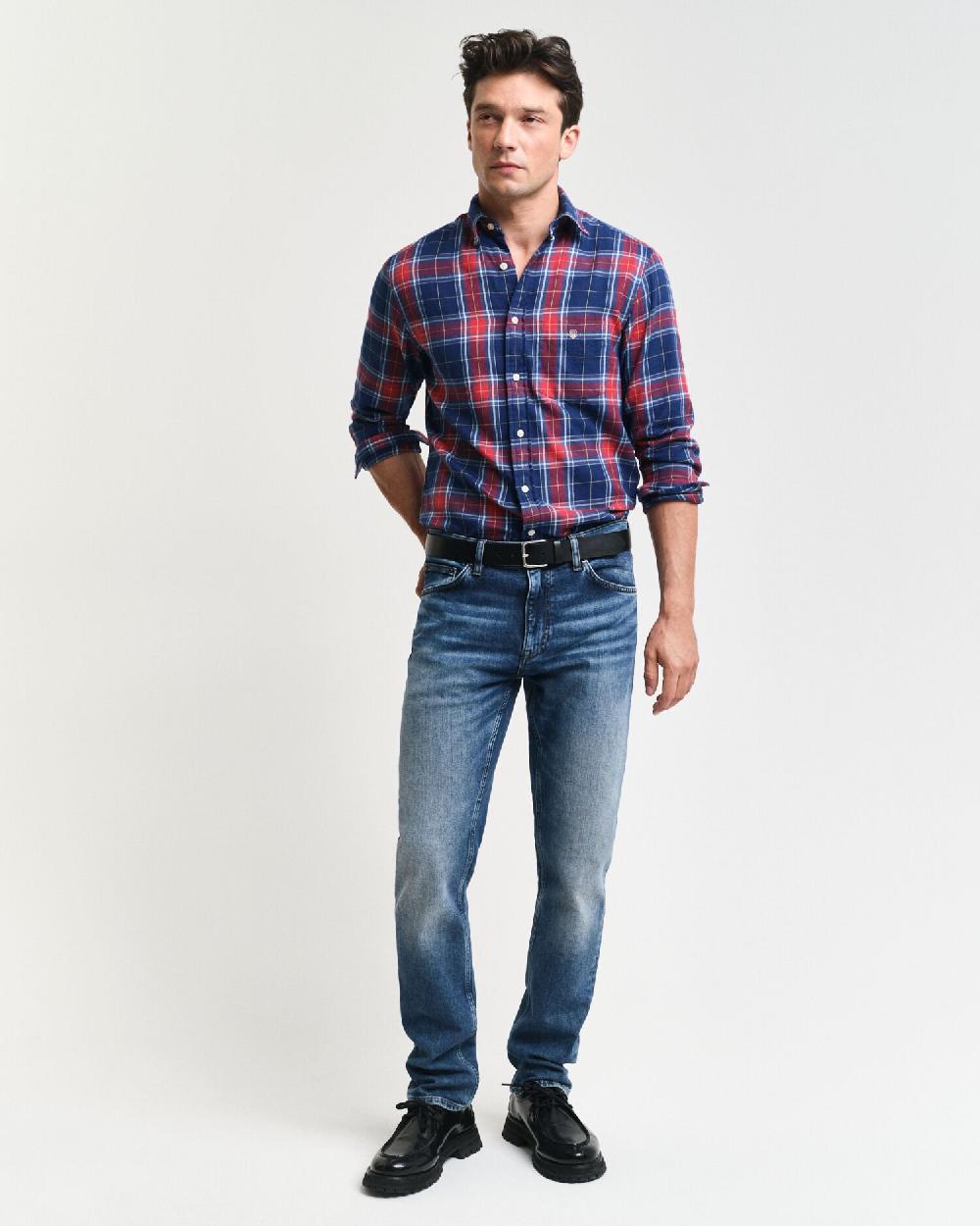 gant Regular Fit Jeans mid blue vintage