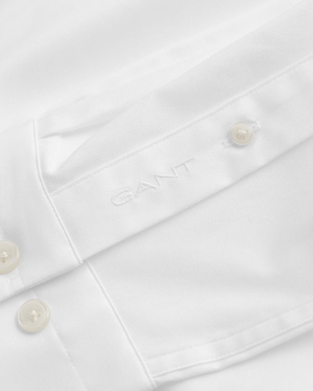 Gant Regular Fit Pinpoint Oxford Shirt White