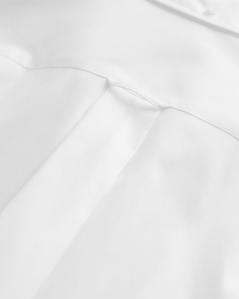 Gant Regular Fit Pinpoint Oxford Shirt White