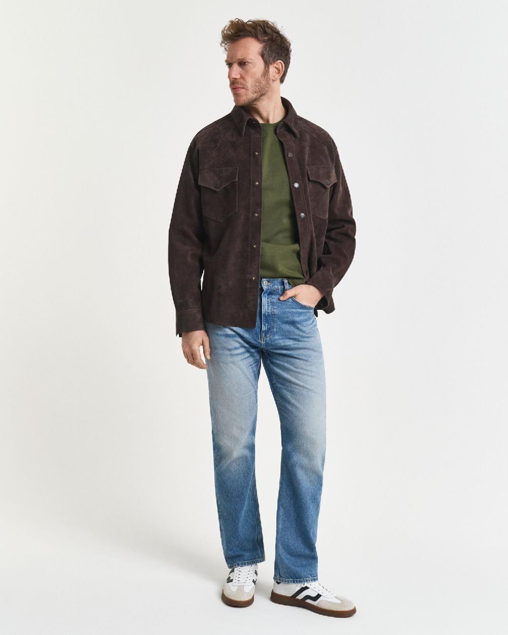 Gant Regular Fit Shield T-Shirt Country Green