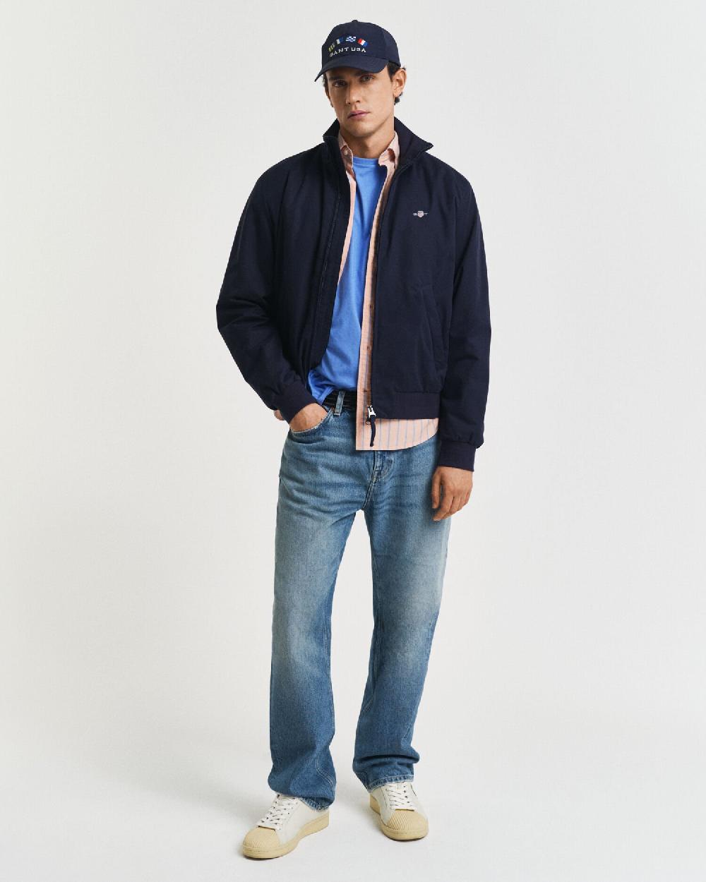 Gant Regular Fit Shield T-Shirt Perfect Blue