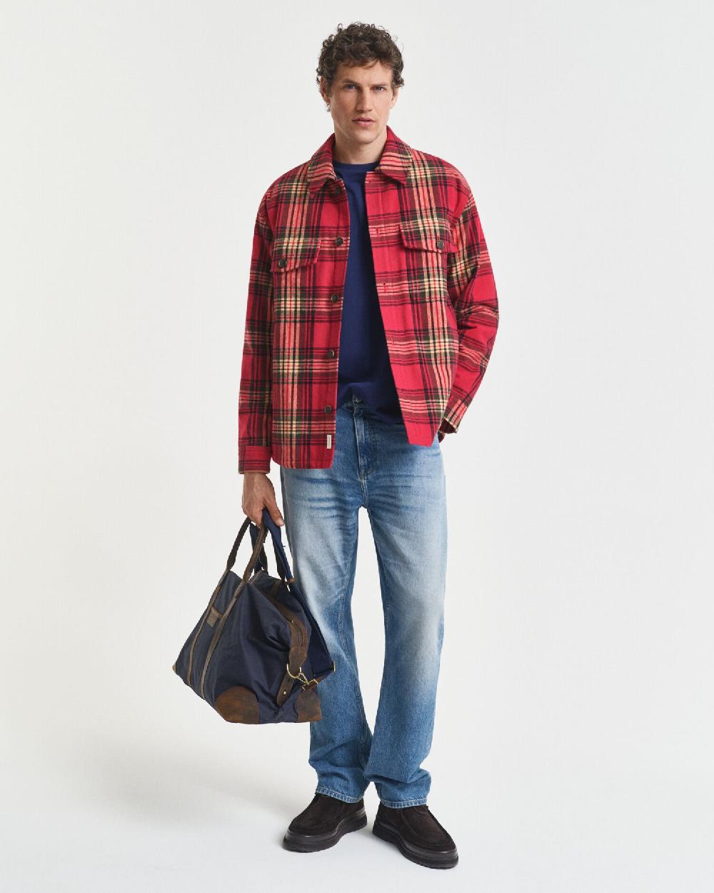 Gant Regular Fit Shield T-Shirt Persian Blue