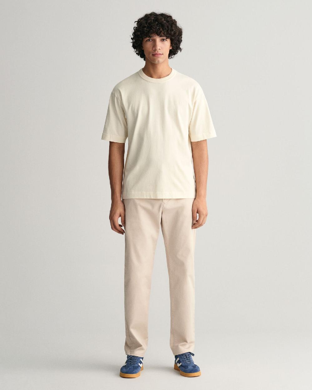 gant Regular Fit Twill Chinos putty