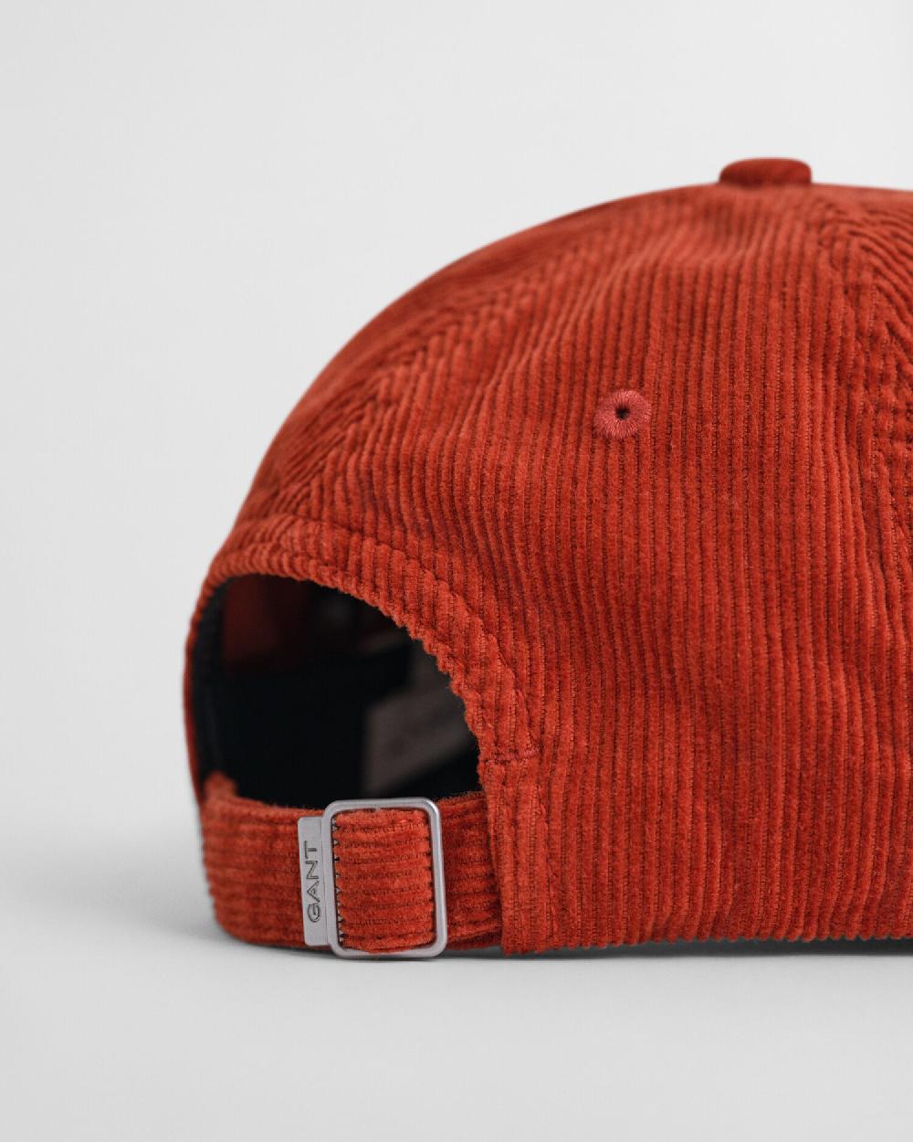Gant Shield Corduroy Cap Modern Rust