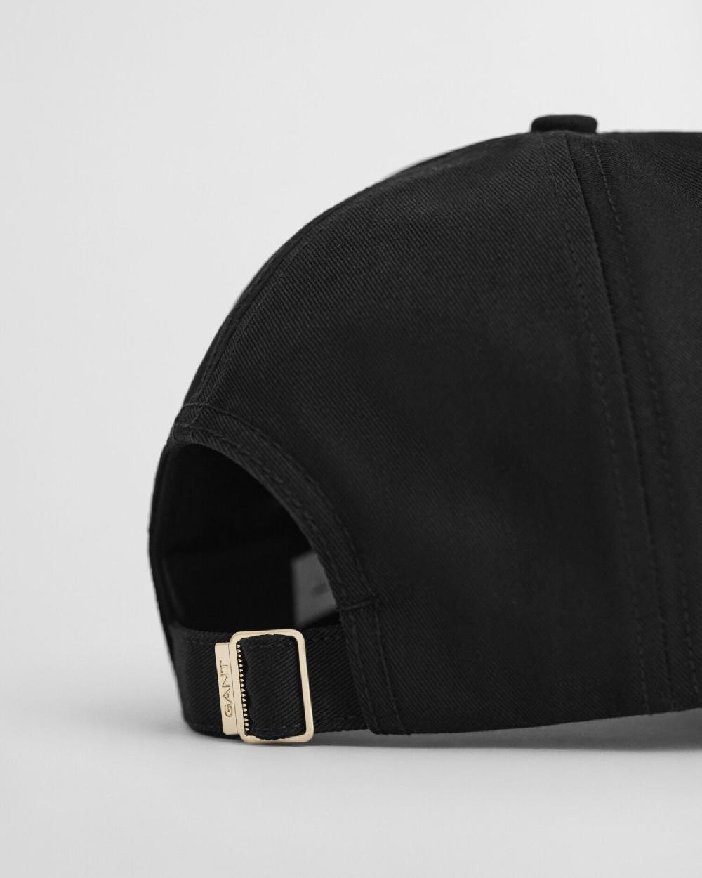 Gant Shield Cotton Twill Cap Black