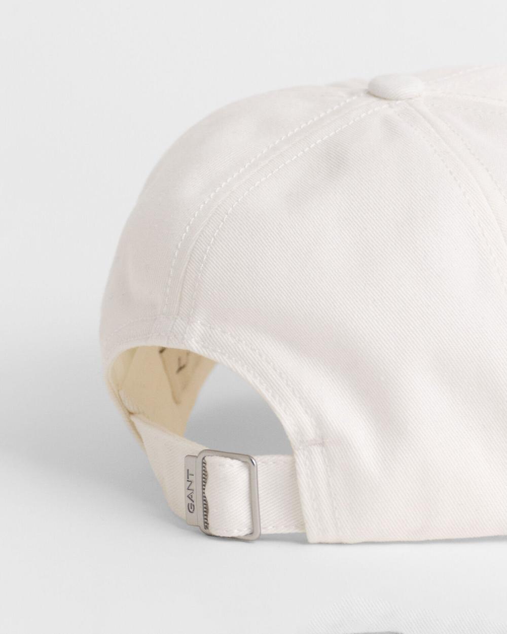 Gant Shield Cotton Twill Cap Eggshell