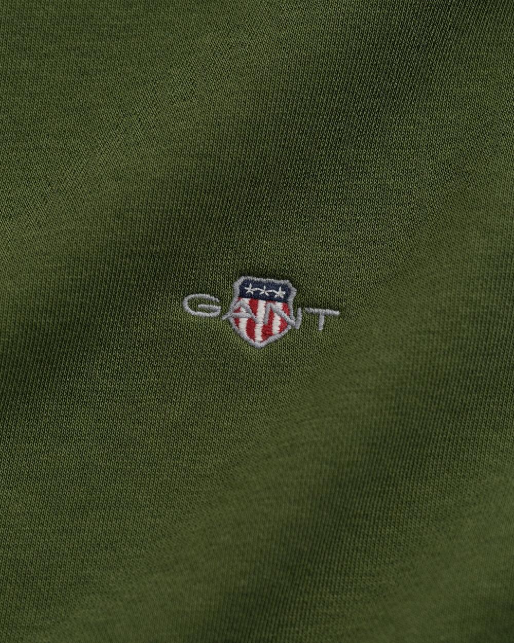 Gant Shield Half-Zip Sweatshirt Country Green