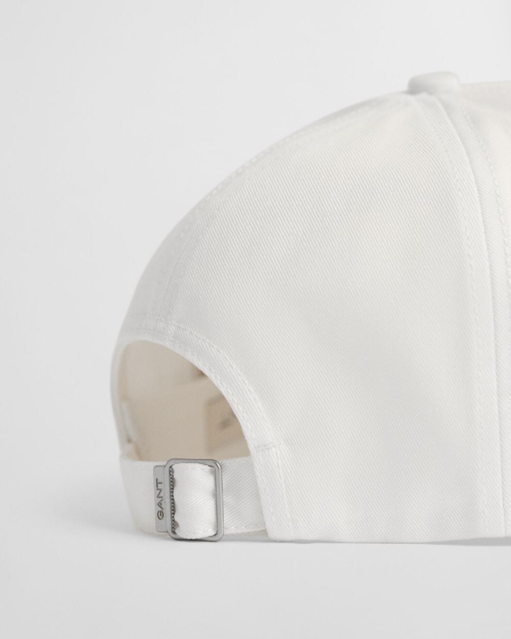 Gant Shield High Cotton Twill Cap Eggshell