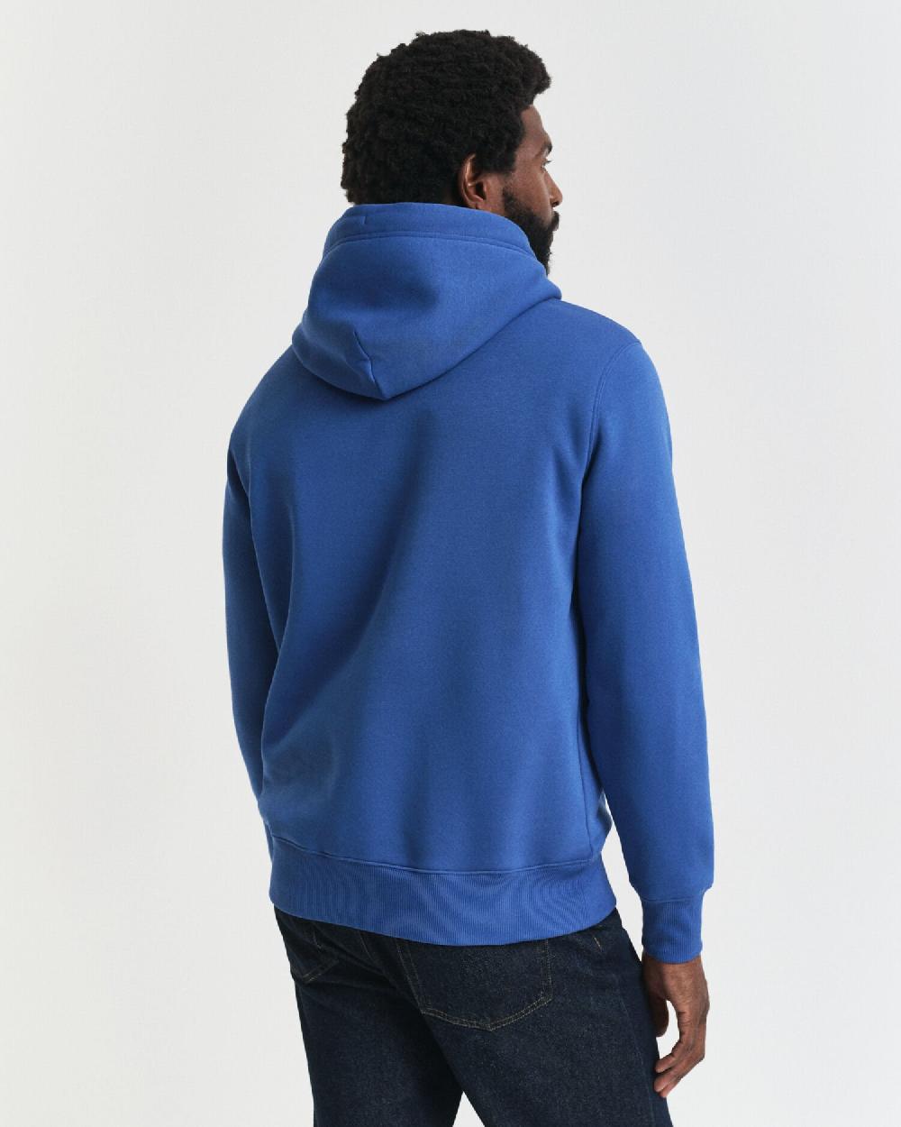 Gant Shield Hoodie Rich Blue