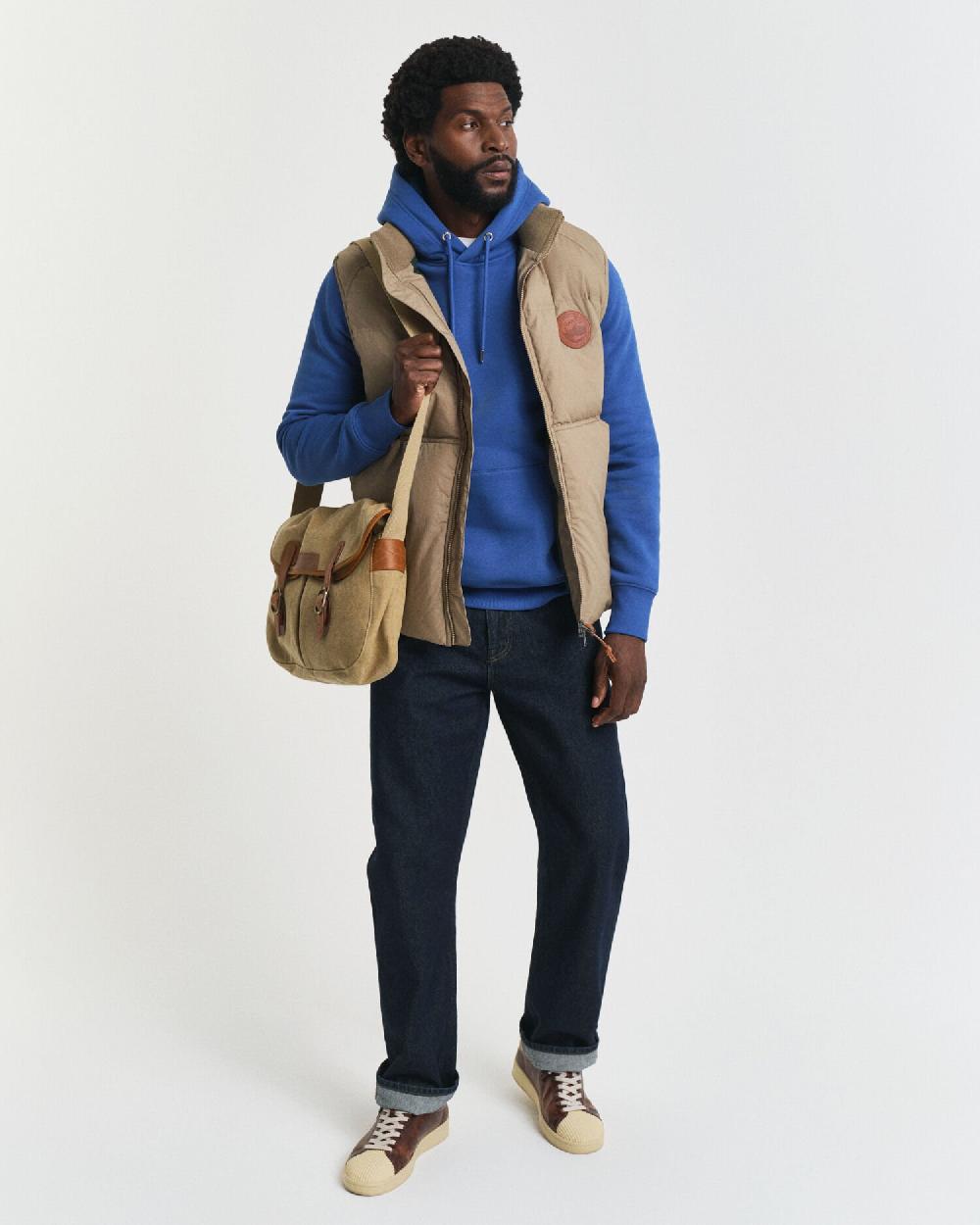 Gant Shield Hoodie Rich Blue