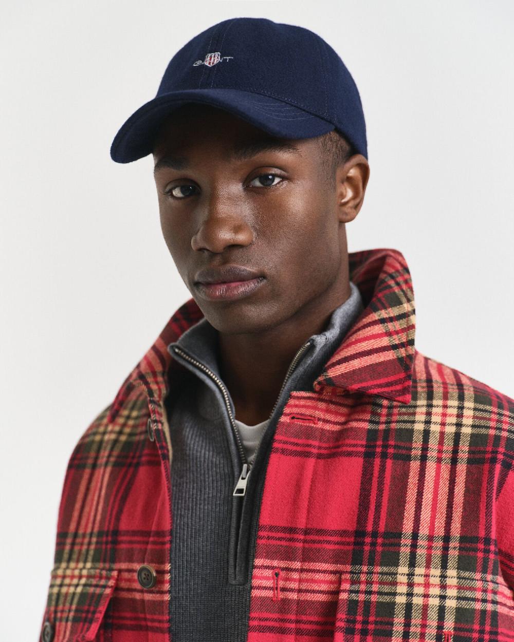 gant Shield Melton Cap classic blue