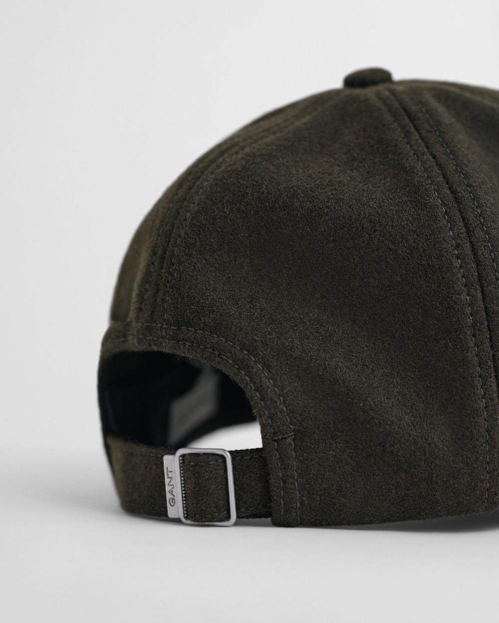 Gant Shield Melton Cap Dusk Green