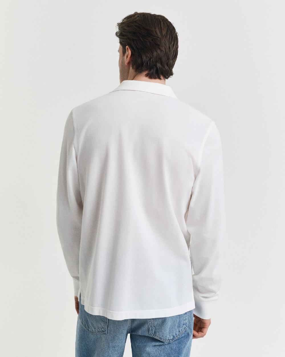 Gant Shield Piqué Rugger White