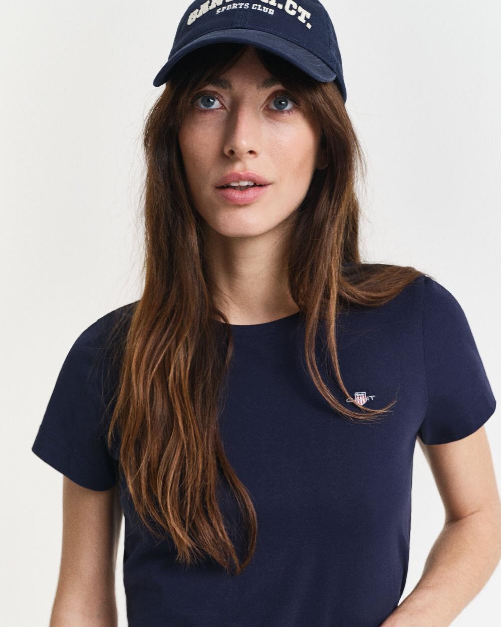 Gant Shield T-Shirt Evening Blue