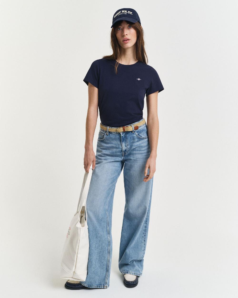 Gant Shield T-Shirt Evening Blue