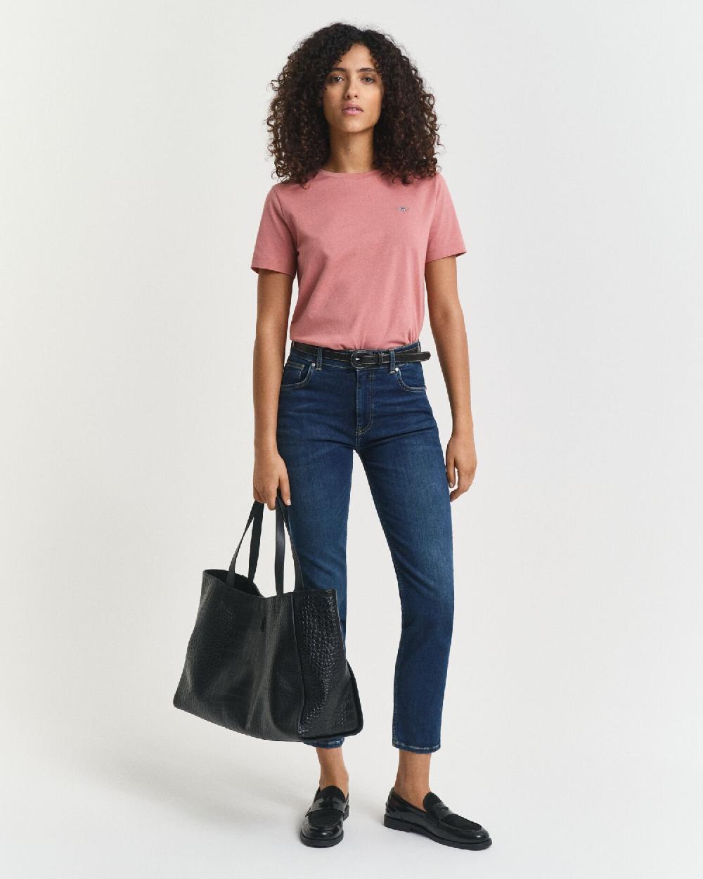 Gant Shield T-Shirt Faded Brick