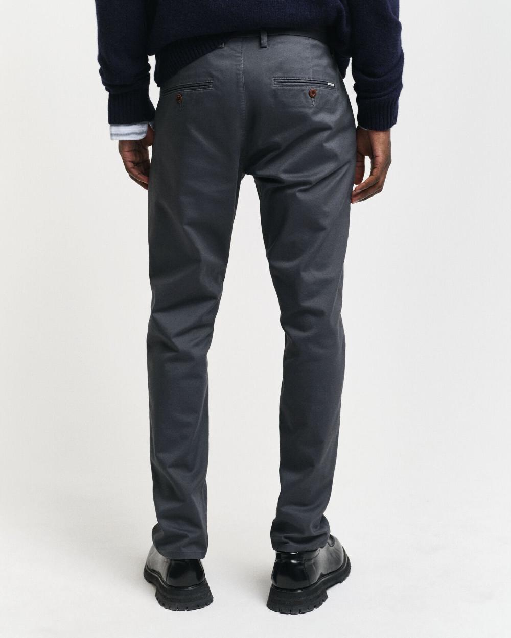 Gant Slim Fit Chinos Antracite