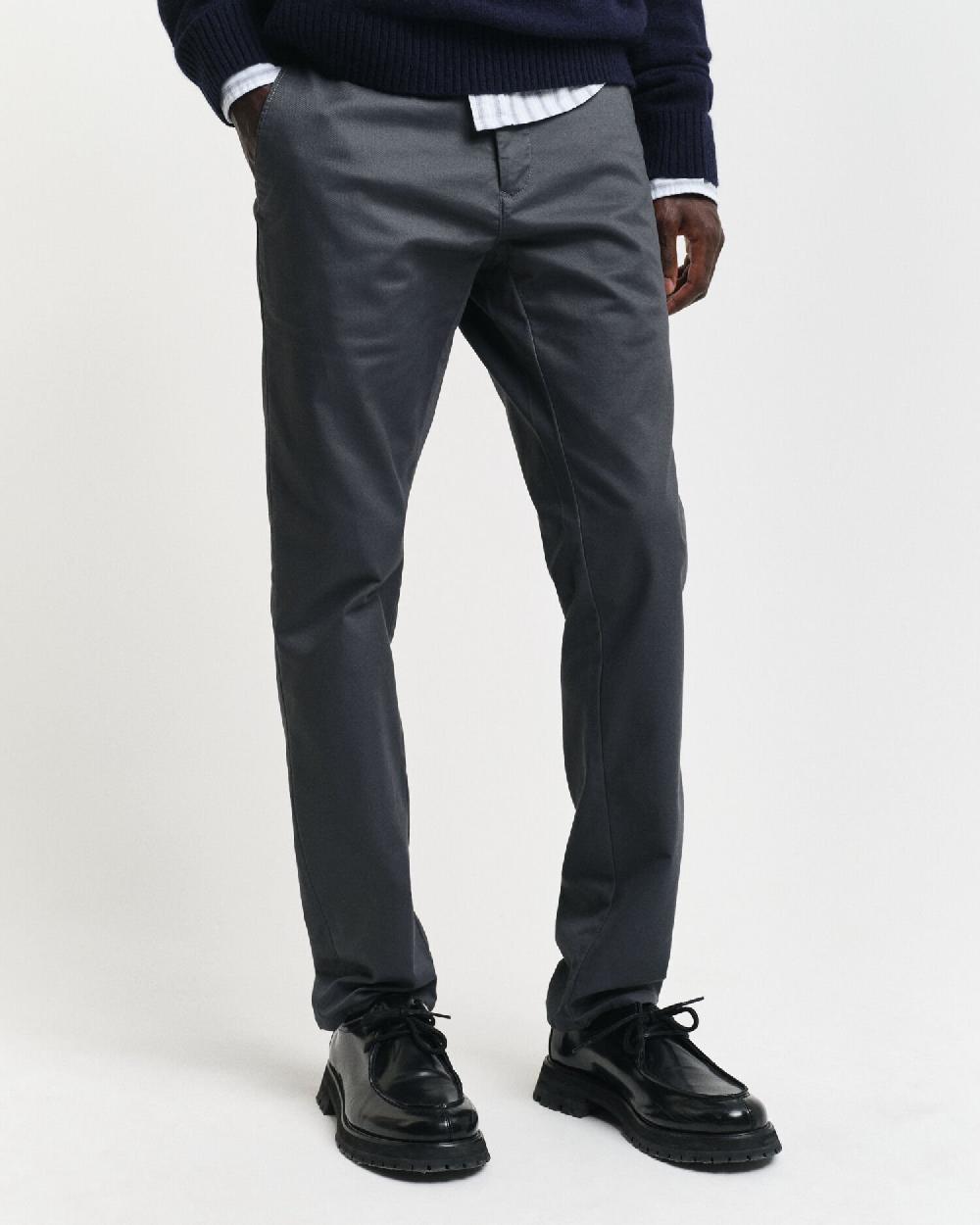 Gant Slim Fit Chinos Antracite