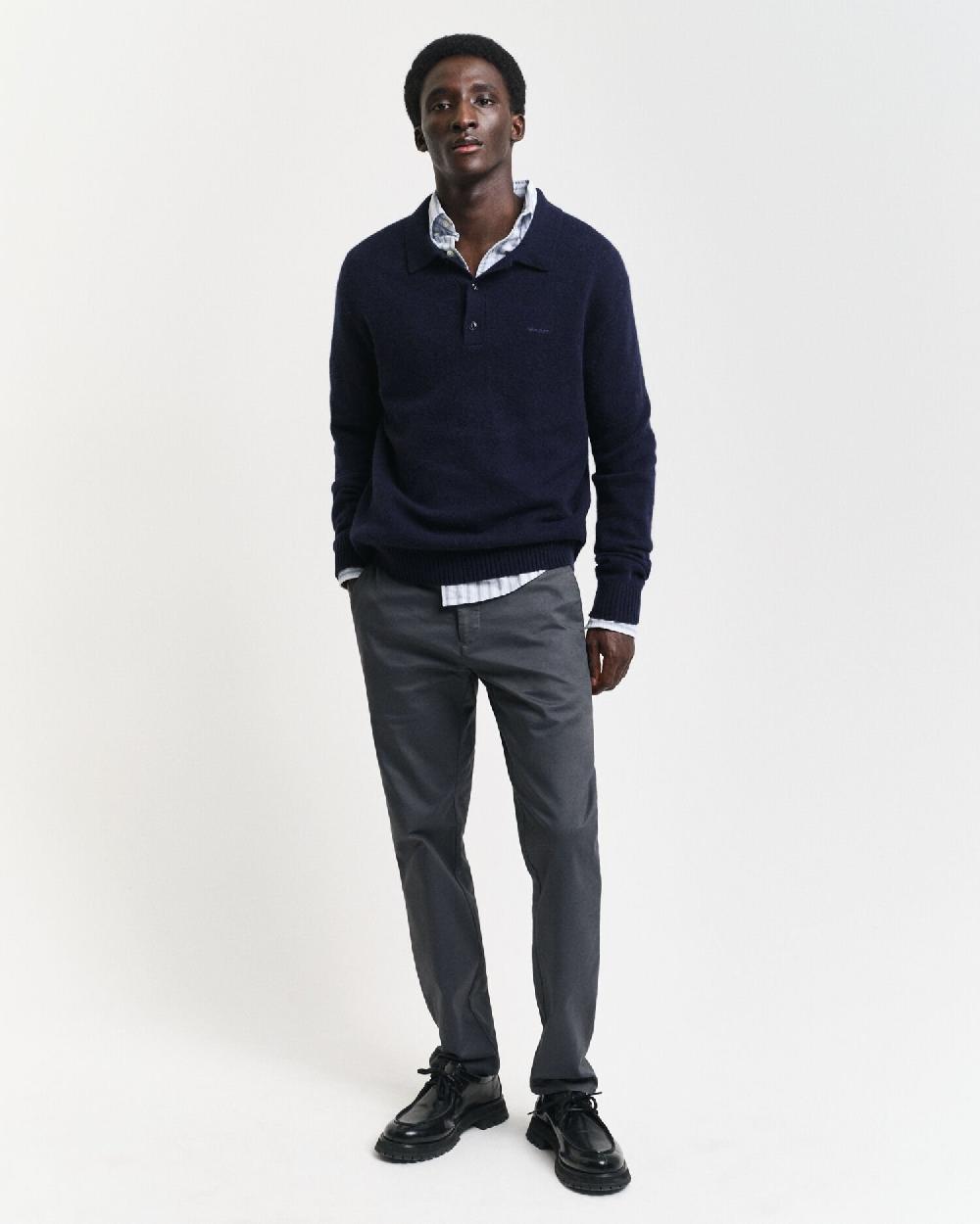 gant Slim Fit Chinos antracite