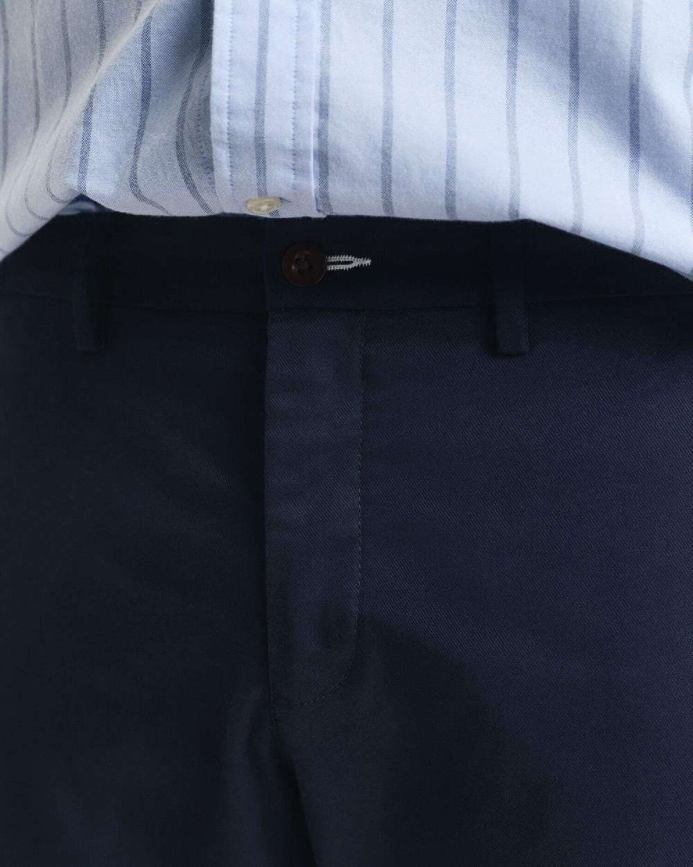 Gant Slim Fit Chinos Marine