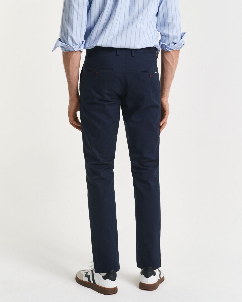 Gant Slim Fit Chinos Marine