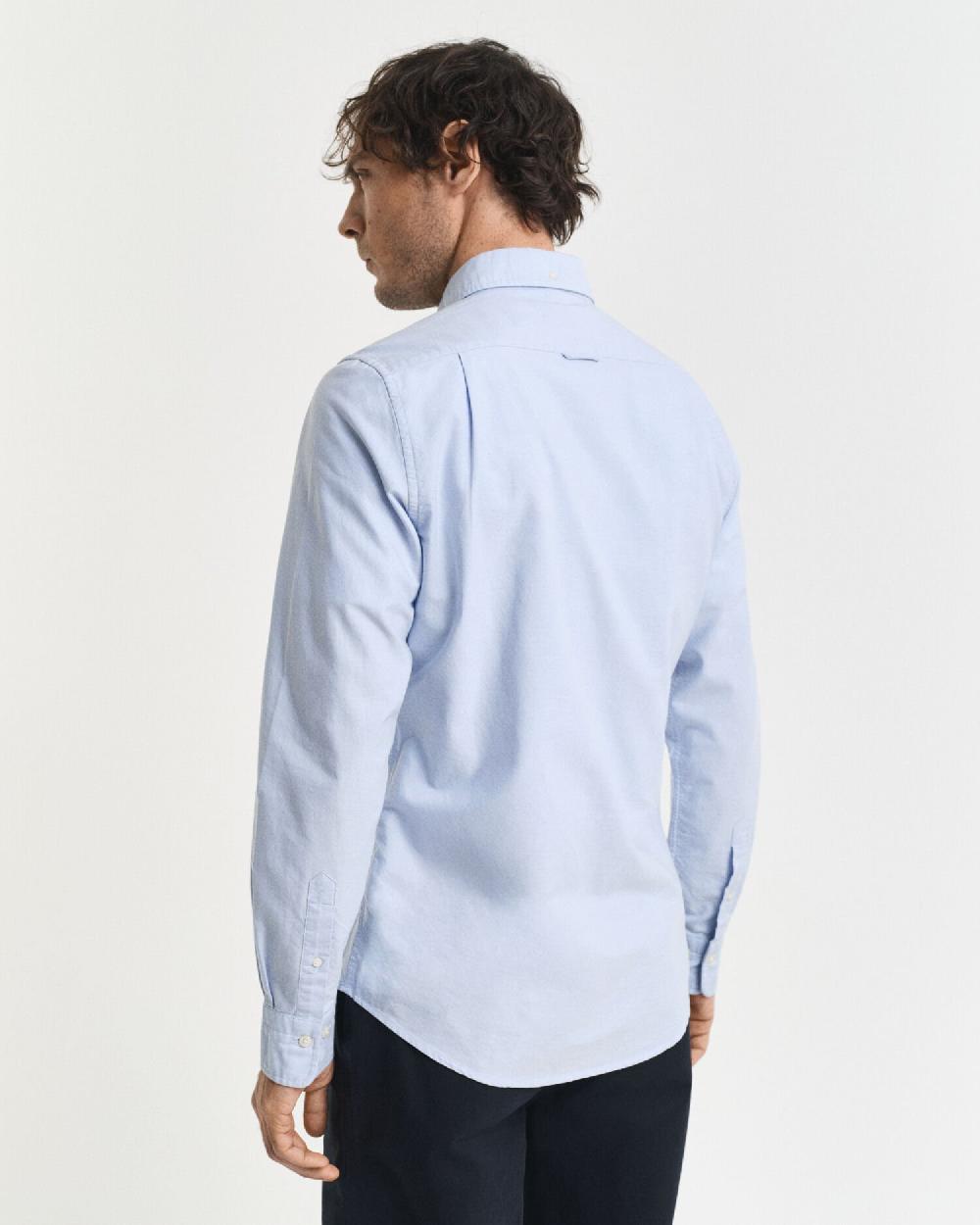 Gant Slim Fit Classic Oxford Shirt Light Blue