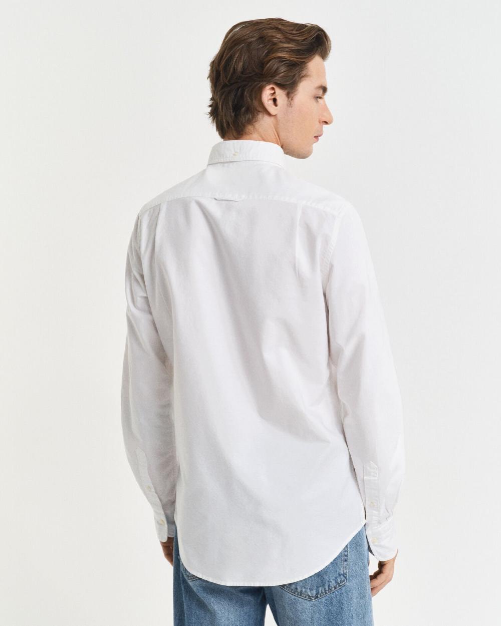 Gant Slim Fit Classic Oxford Shirt White