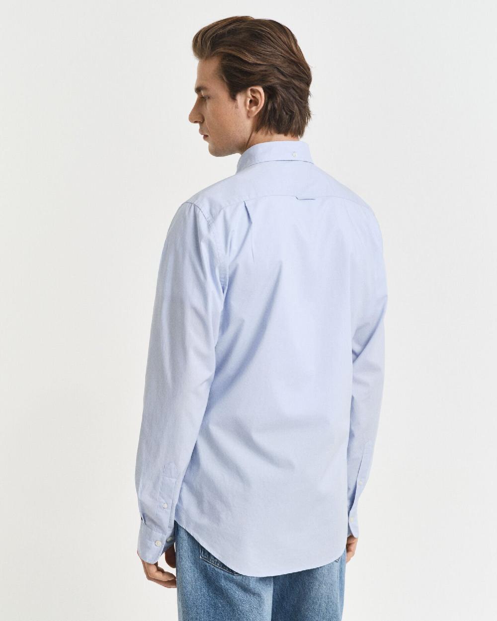 Gant Slim Fit Classic Poplin Shirt Light Blue