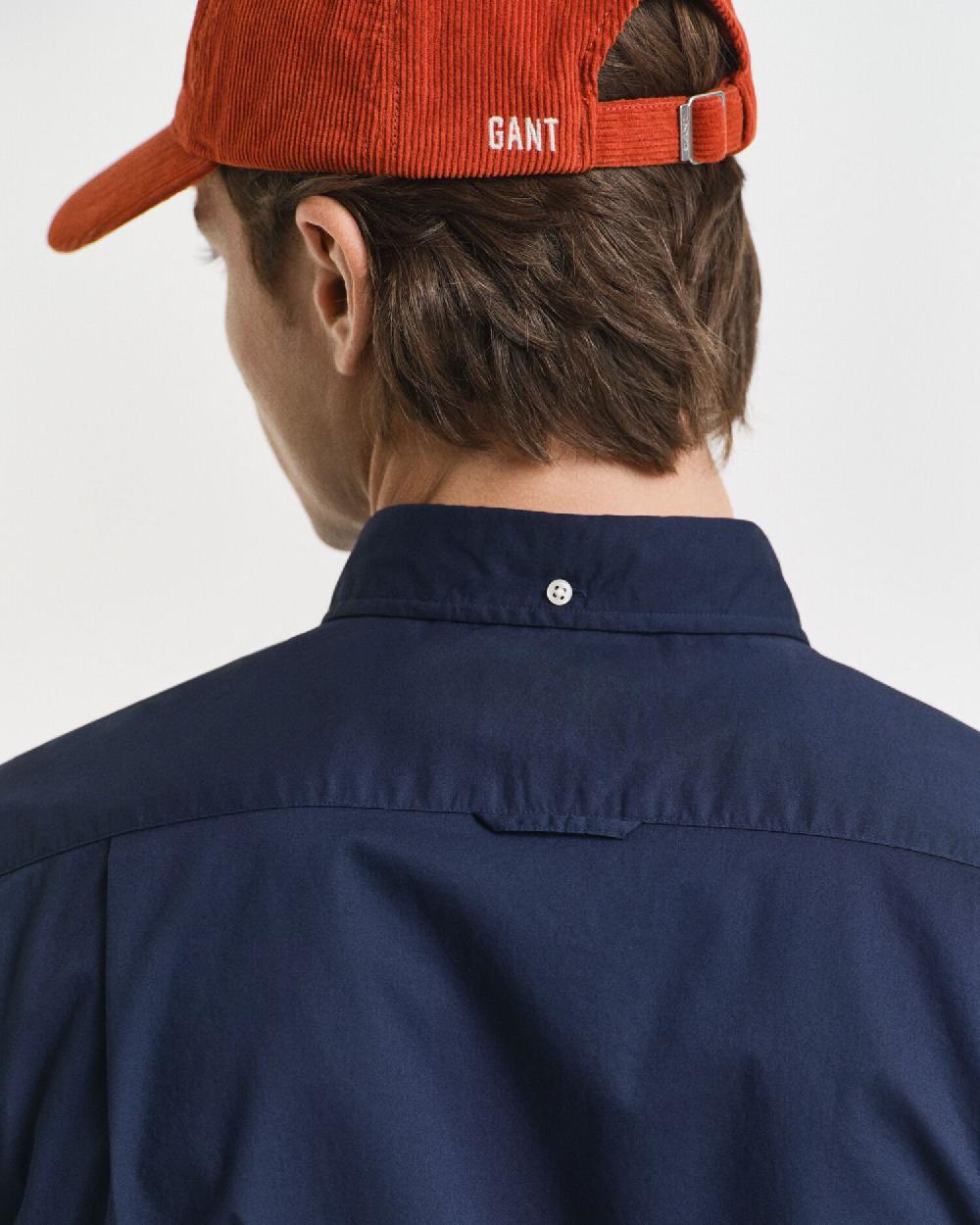 Gant Slim Fit Classic Poplin Shirt Marine