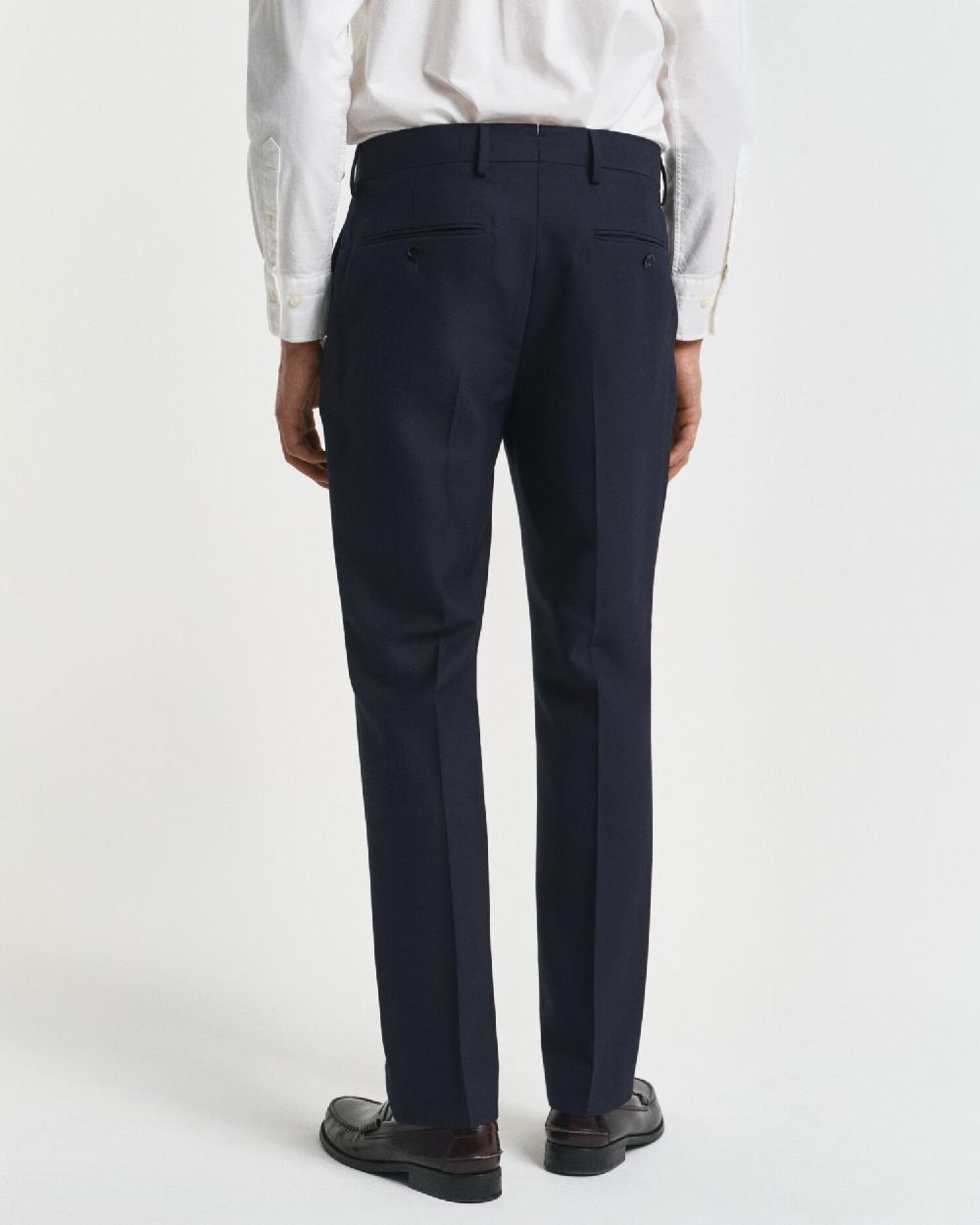Gant Slim Fit Club Suit Pants Evening Blue
