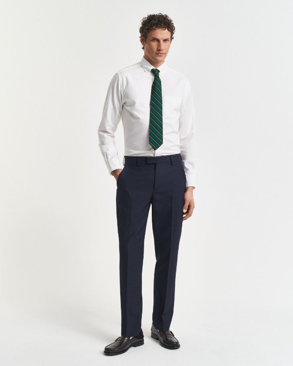 gant Slim Fit Club Suit Pants evening blue