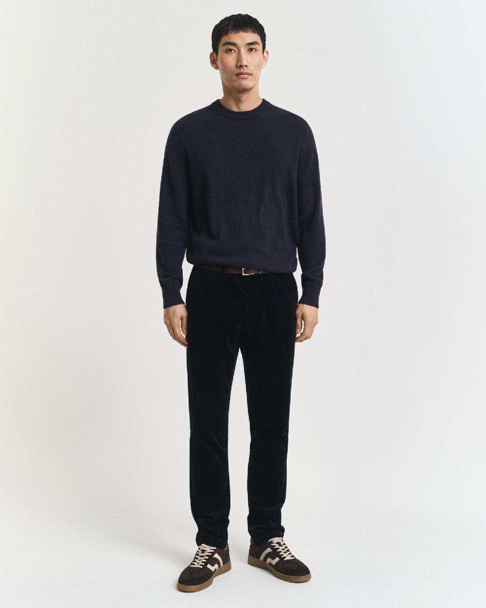 gant Slim Fit Corduroy Chinos evening blue
