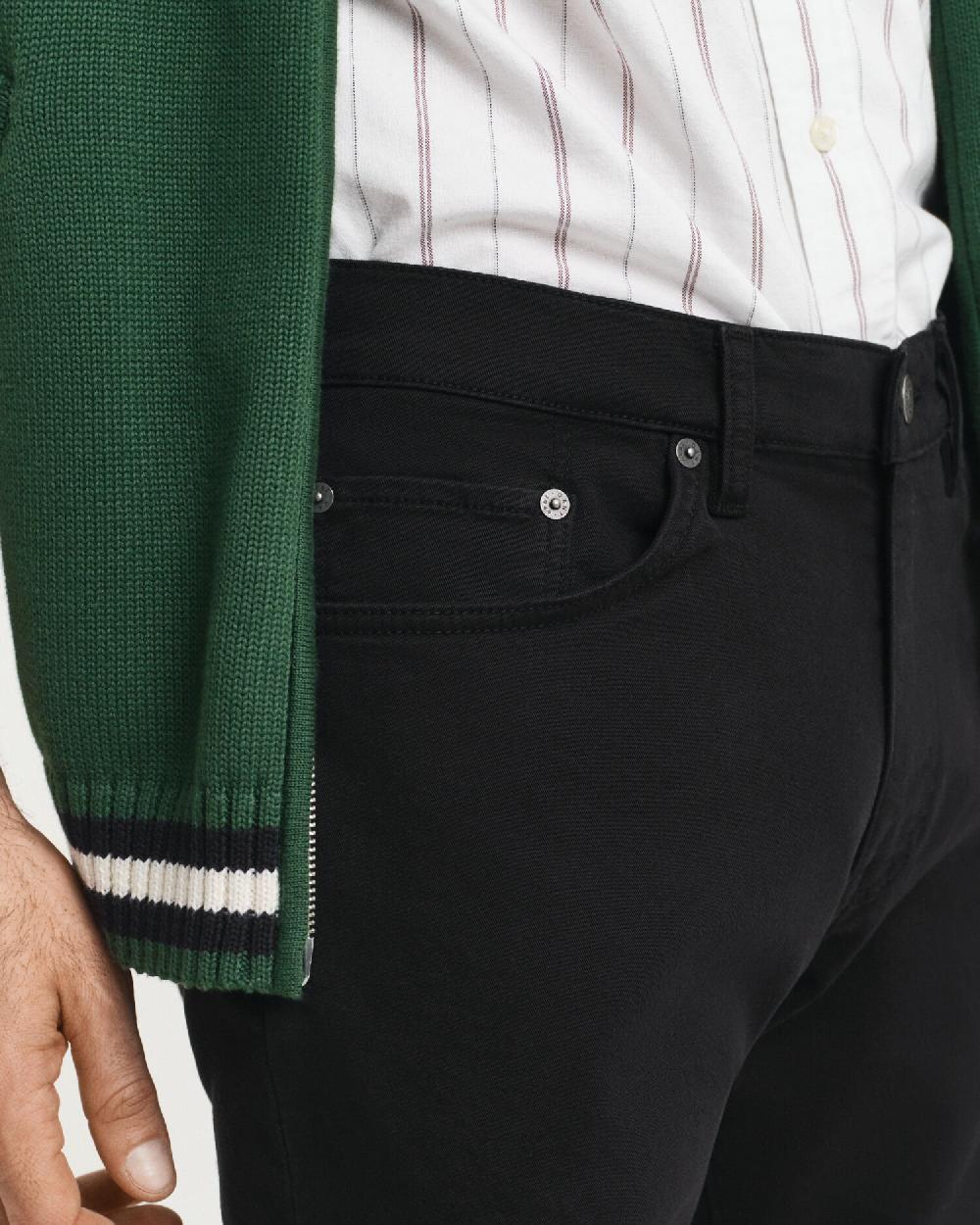 Gant Slim Fit Desert Jeans Black