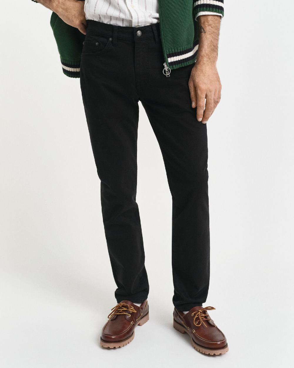 Gant Slim Fit Desert Jeans Black