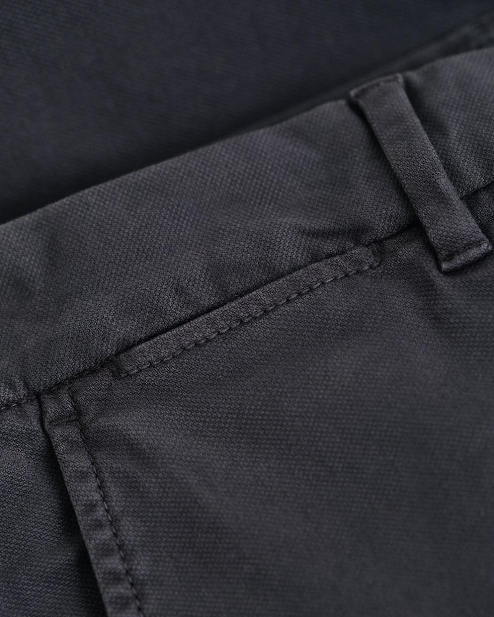 Gant Slim Fit Dobby Structured Chinos Antracite
