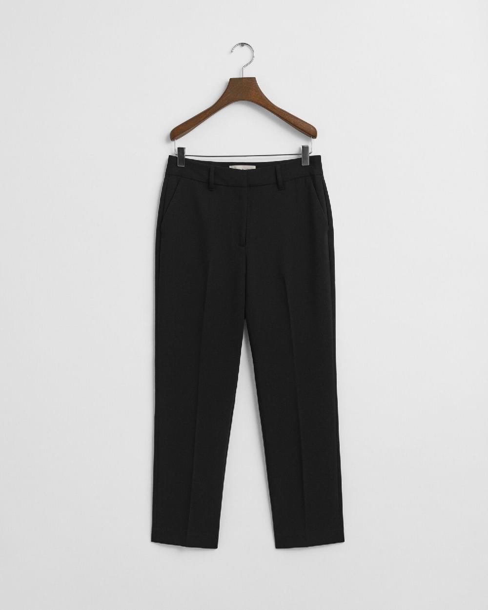 gant Slim Fit Fluid Slacks black