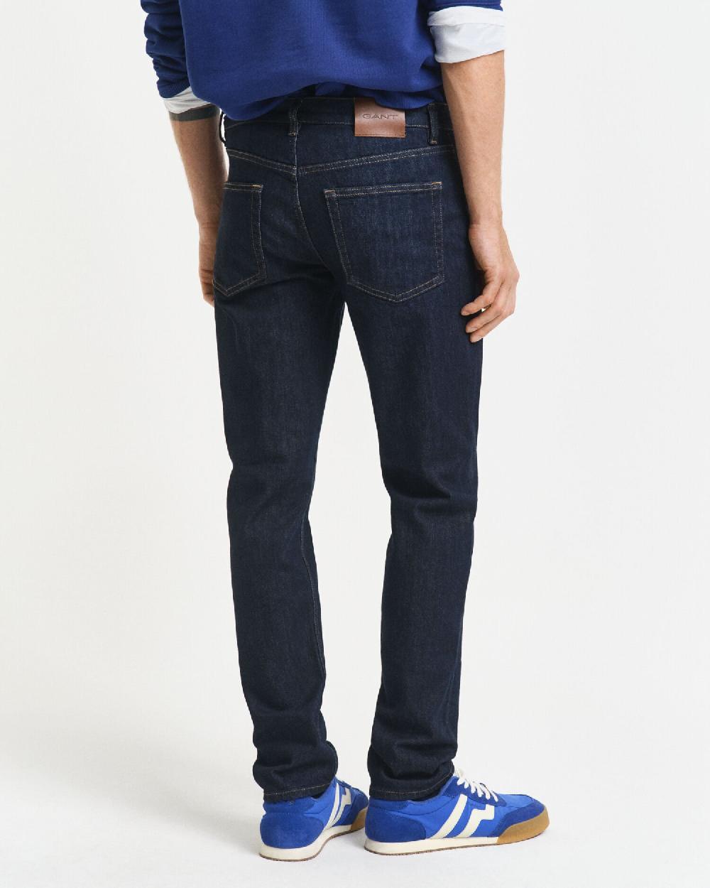 Gant Slim Fit Jeans Dark Blue