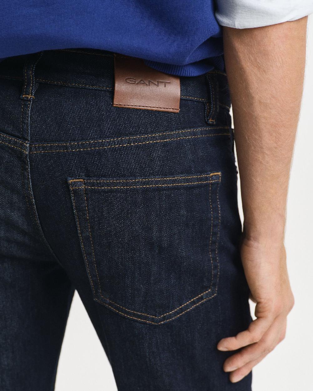 Gant Slim Fit Jeans Dark Blue