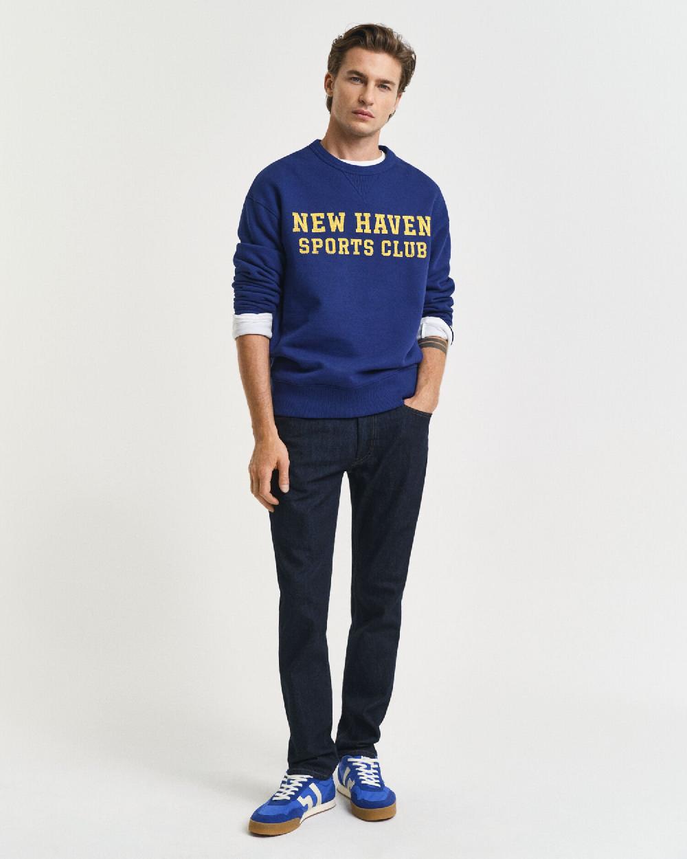 gant Slim Fit Jeans dark blue