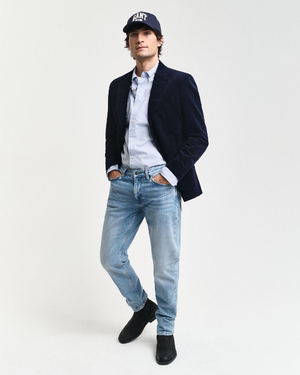 gant Slim Fit Jeans light blue vintage