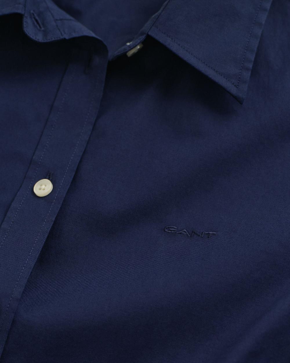 Gant Slim Fit Poplin Shirt Classic Blue