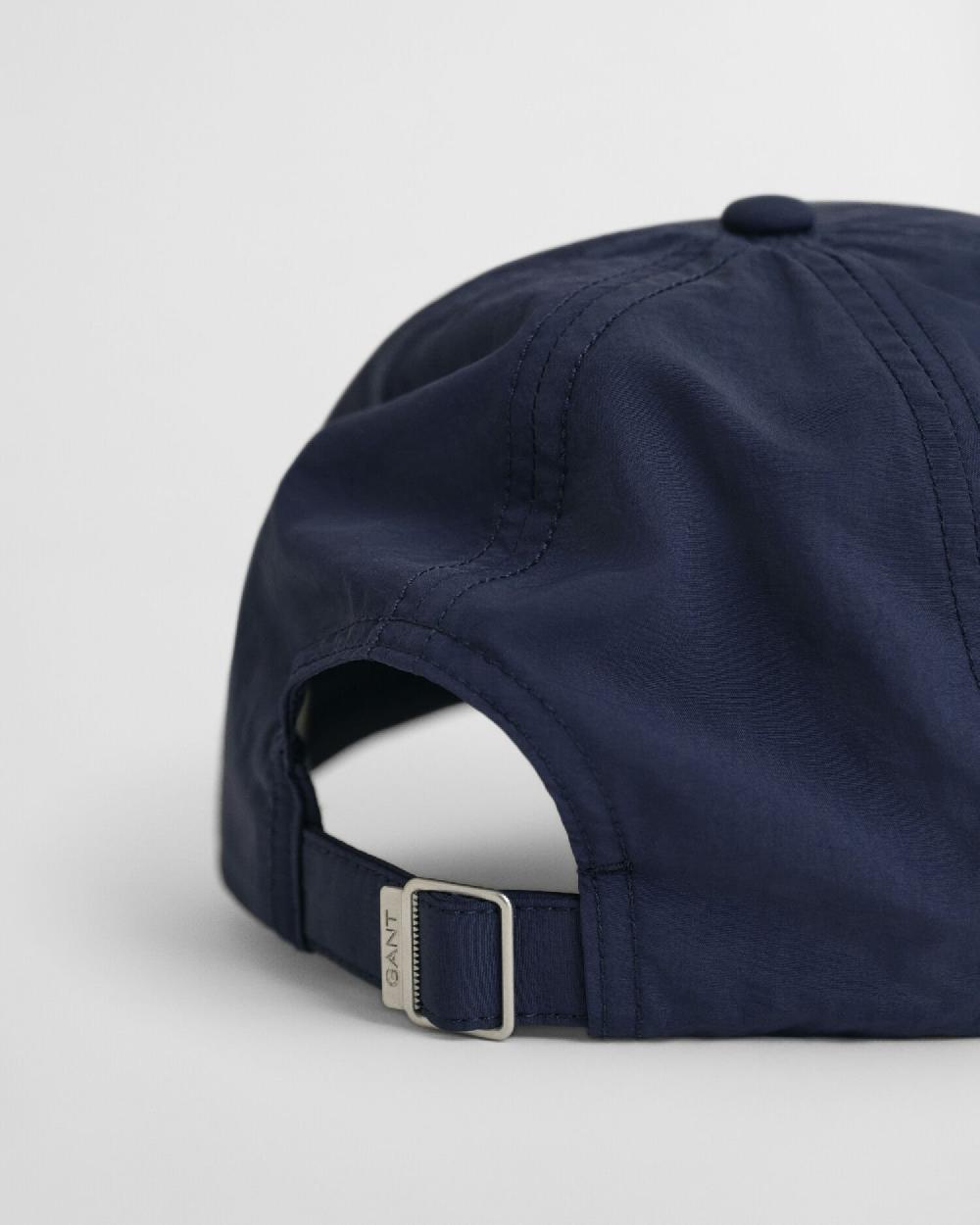 Gant Small Graphic Crinkled Cap Evening Blue