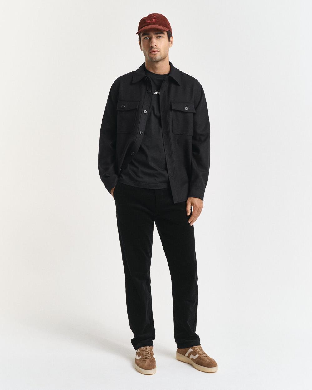 Gant Small Graphic T-Shirt Black