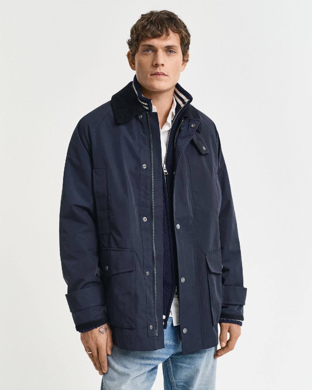 gant Spring Decker Jacket evening blue