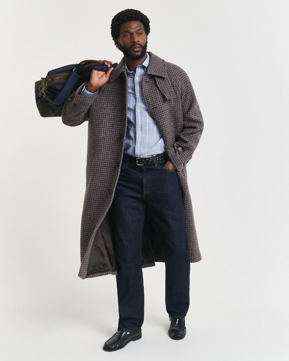 Gant Straight Fit Jeans Dark Blue Raw