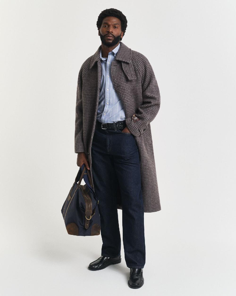 gant Straight Fit Jeans dark blue raw