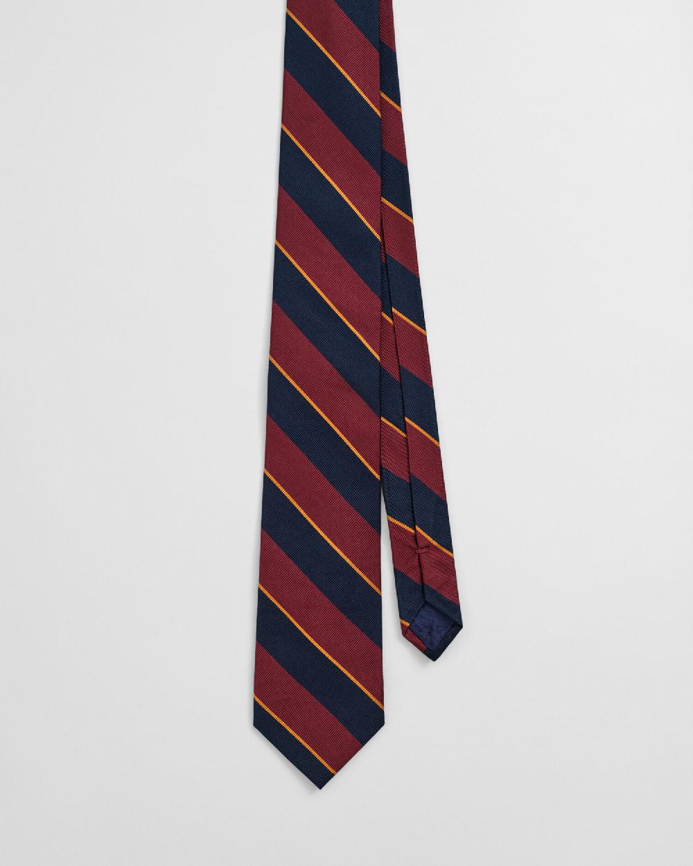 Gant Striped Tie Plumped Red