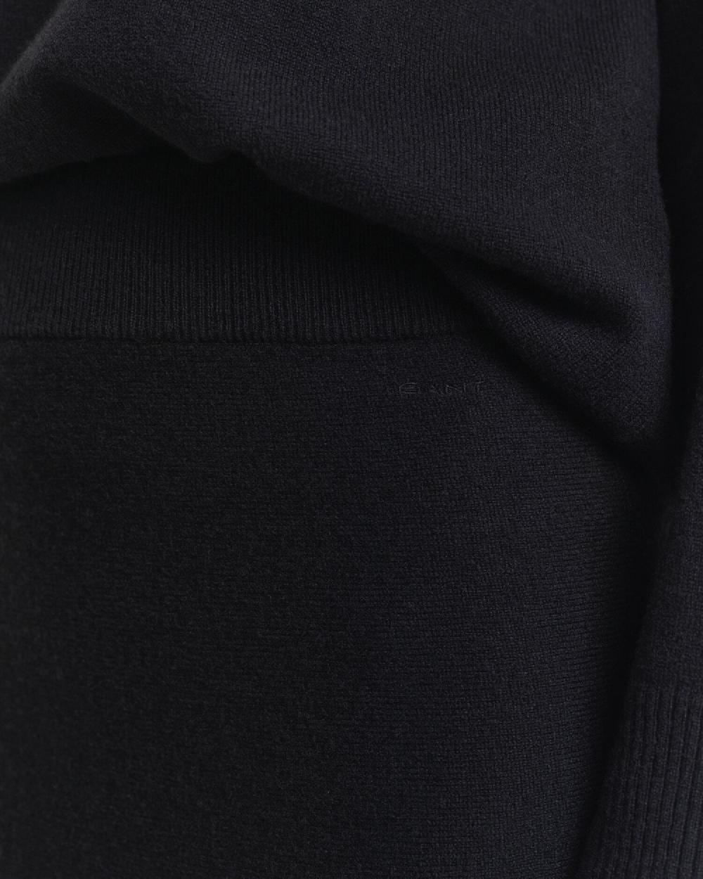Gant Superfine Lambswool Skirt Black